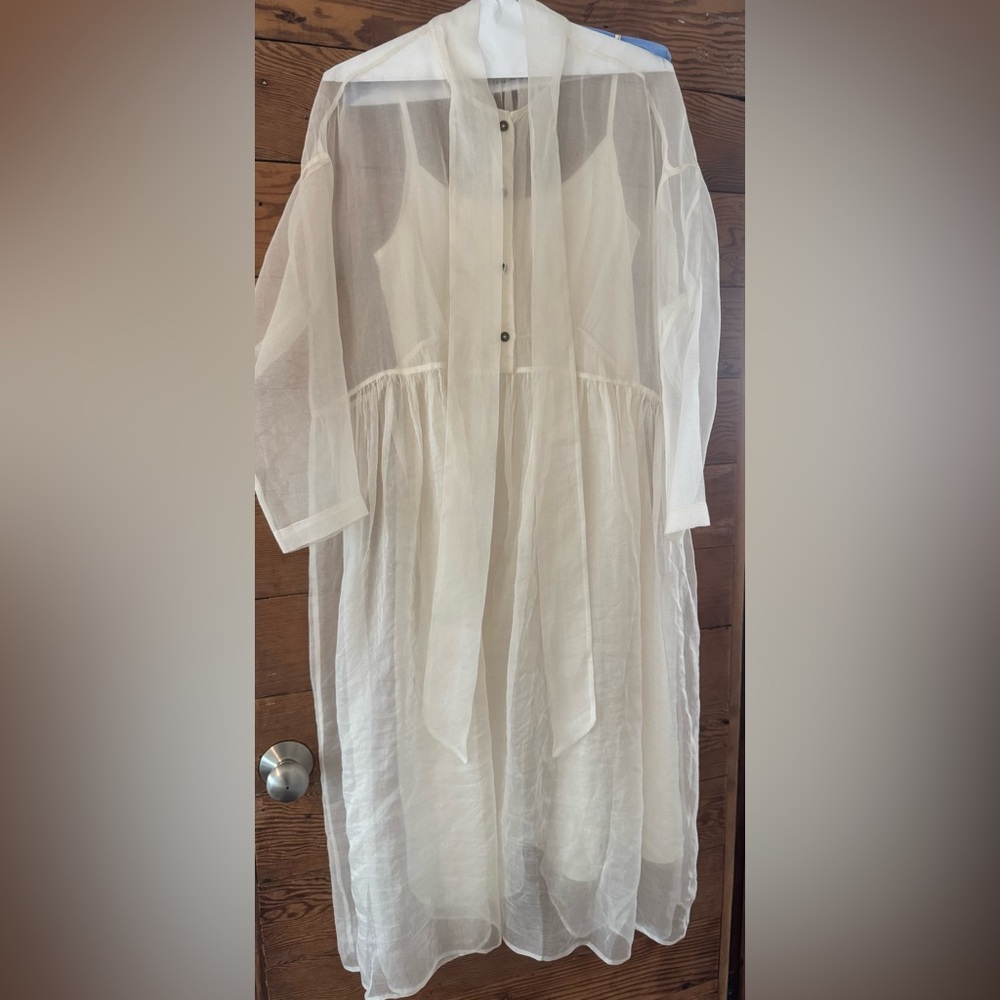 Runaway Bicycle Aouli Dress Ivory XS